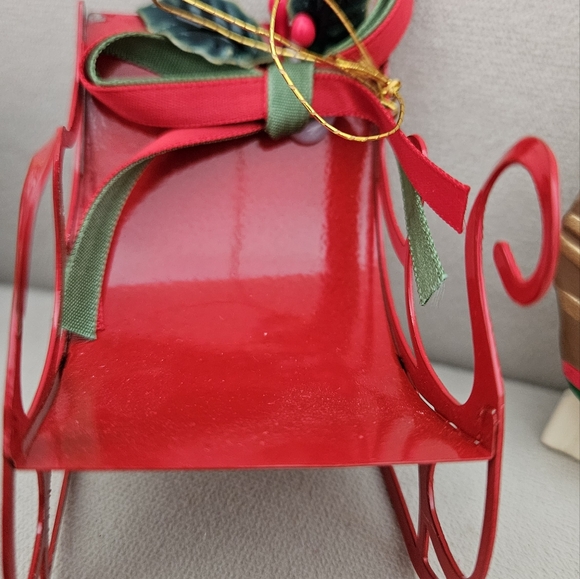 6 Vintage Christmas Pieces/ Dollhouse/Crafts/ Decor.All in Excellent Condition - Picture 7 of 14